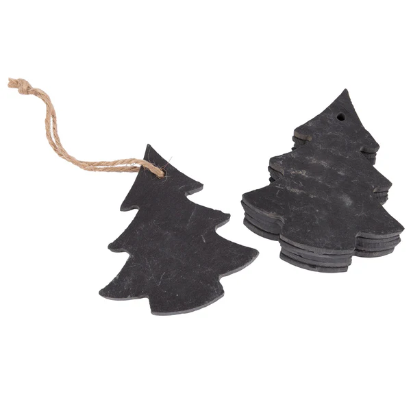 Nicola Spring Christmas Tree Holiday Shaped Ornament black