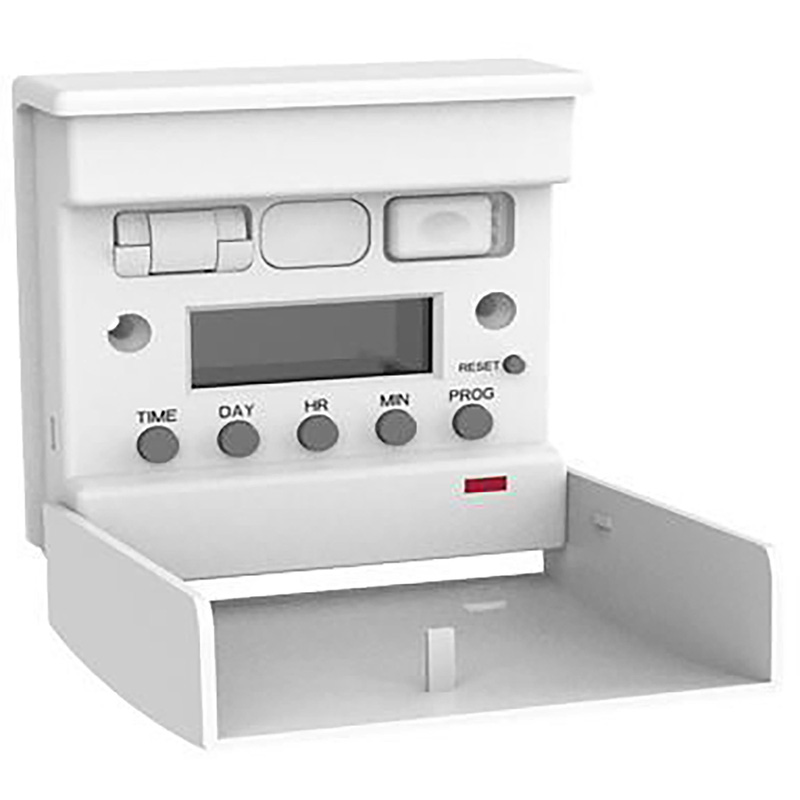 Greenbrook Electrical 7 Day Electronic Wall Switch Timer in White