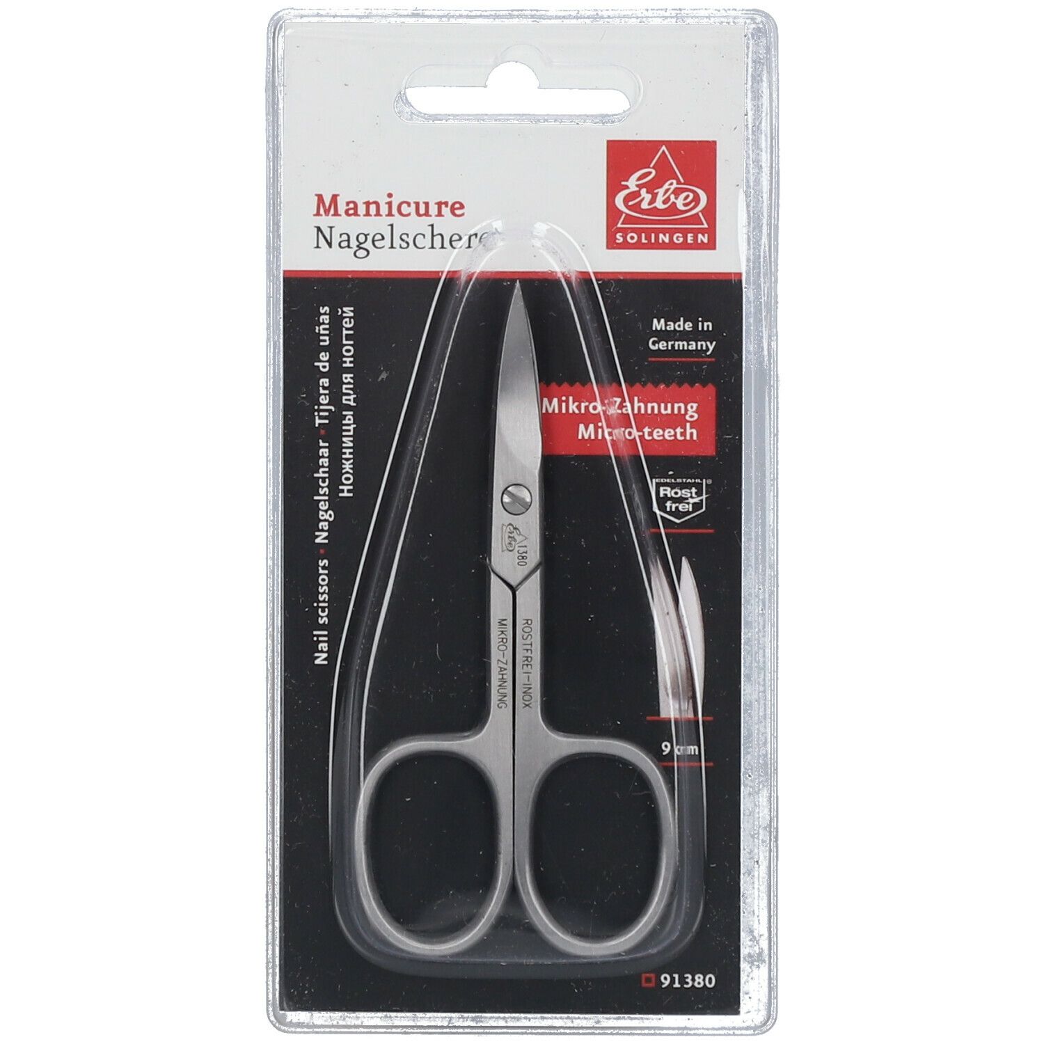 ERBE Erbe Nail scissors Premium Line Blister nail scissors 1 Stk.
