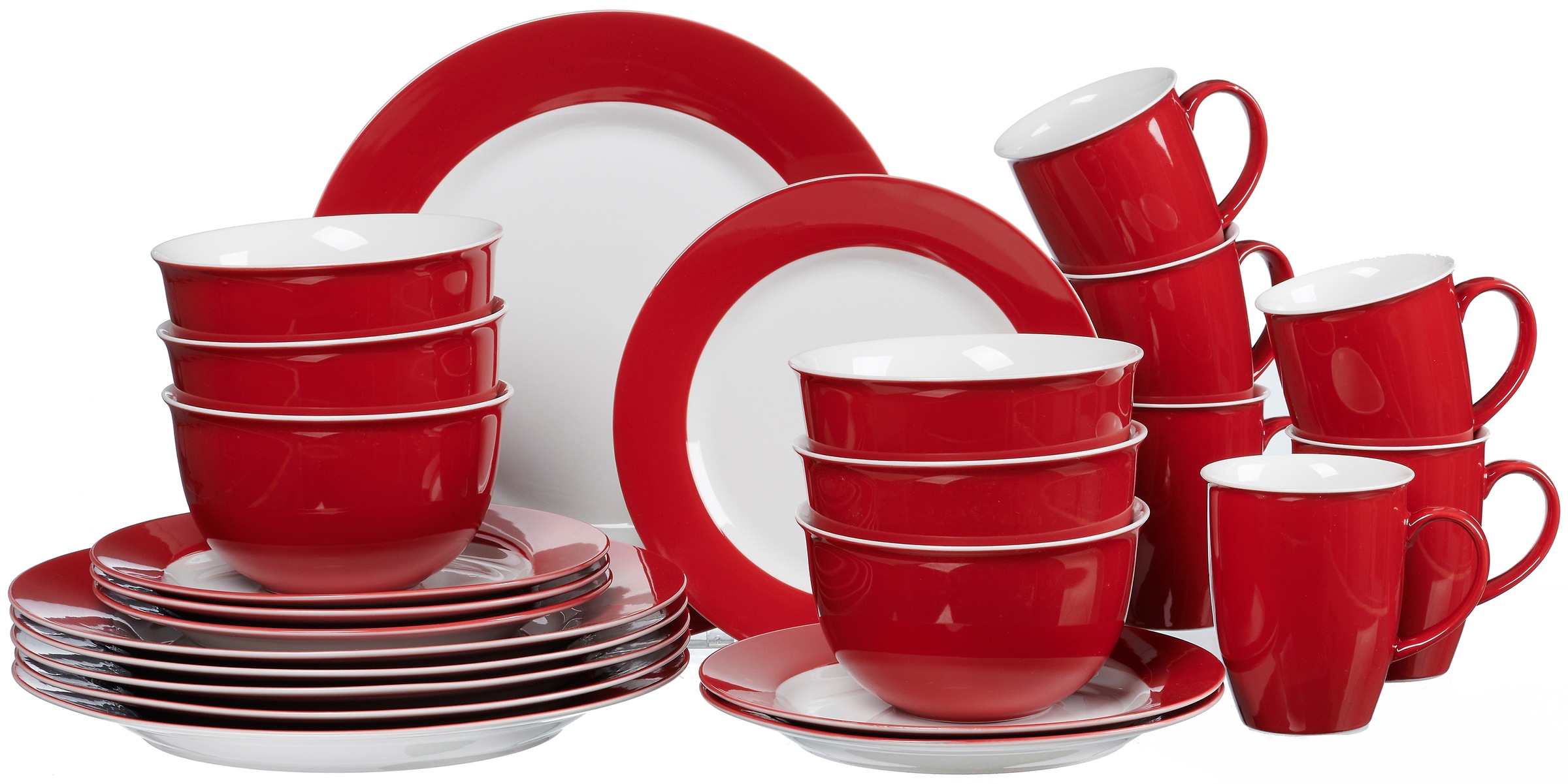 Ritzenhoff & Breker Doppio 24 Piece Dinnerware Set, Service for 6 Ritzenhoff & Breker