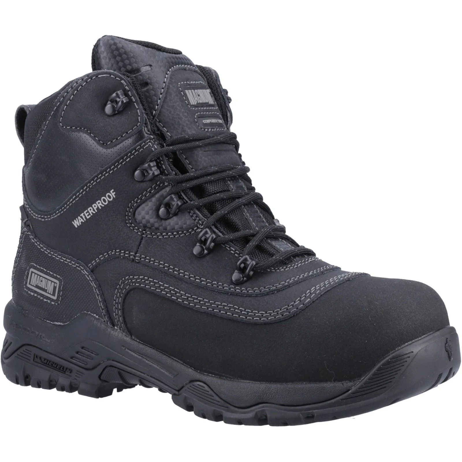 Magnum Magnum Broadside 6.0 WP Boots Safety Black Size 12