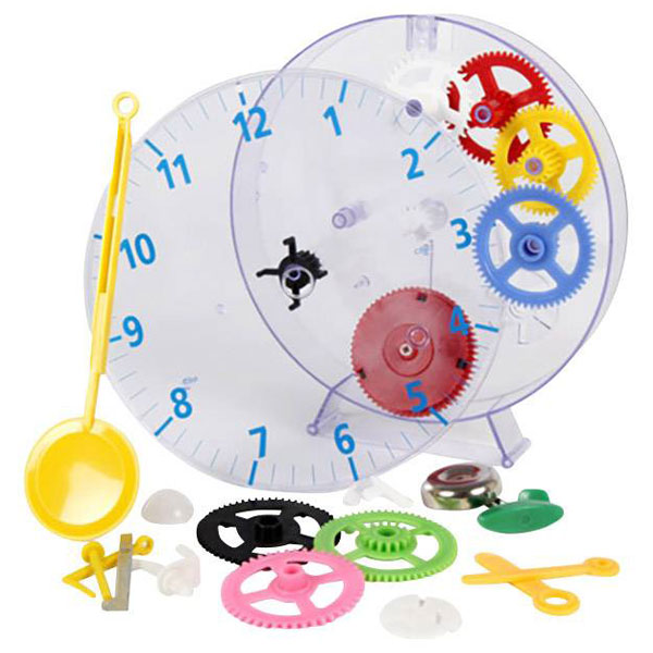 Techno Line Quartz Kids Wall Clock brown