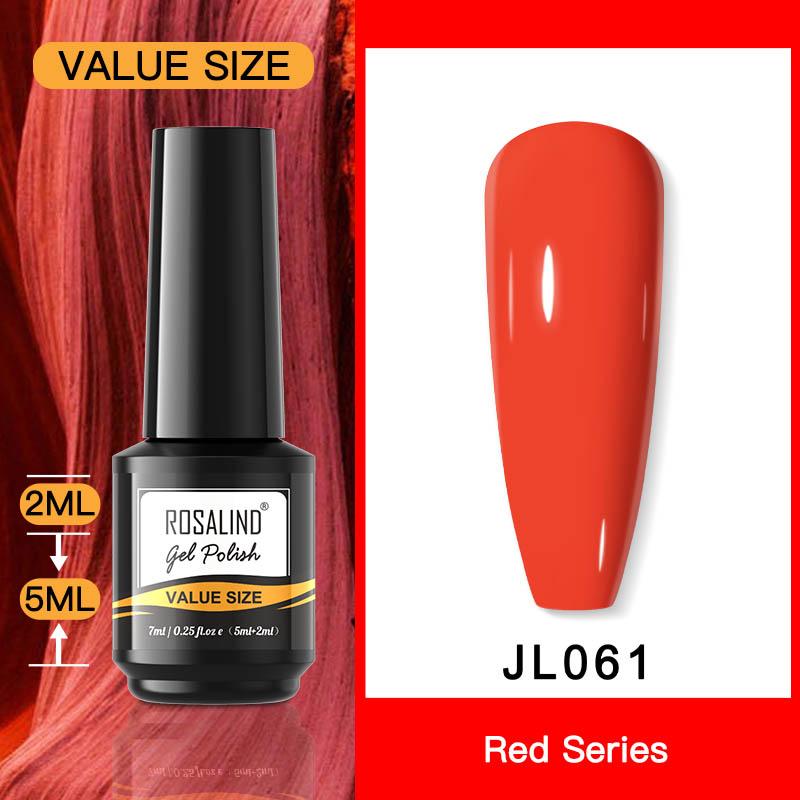 Gelfavor Rosalind Nail Gel Polish 15ml Glitter Color Gel Varnishes Long Lasting Gel Nail Polish Cured By Nail Lamp Drying