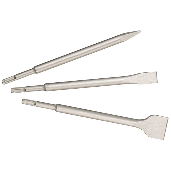 Metabo 628412000 classic SDS-Plus 3-piece chisel set durable and e...