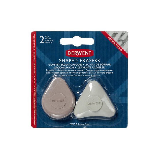 Derwent Shaped Erasers