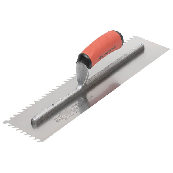 Marshalltown 13mm Notch Trowel - 16 X 4 Inch For Superior Tile Adhesion