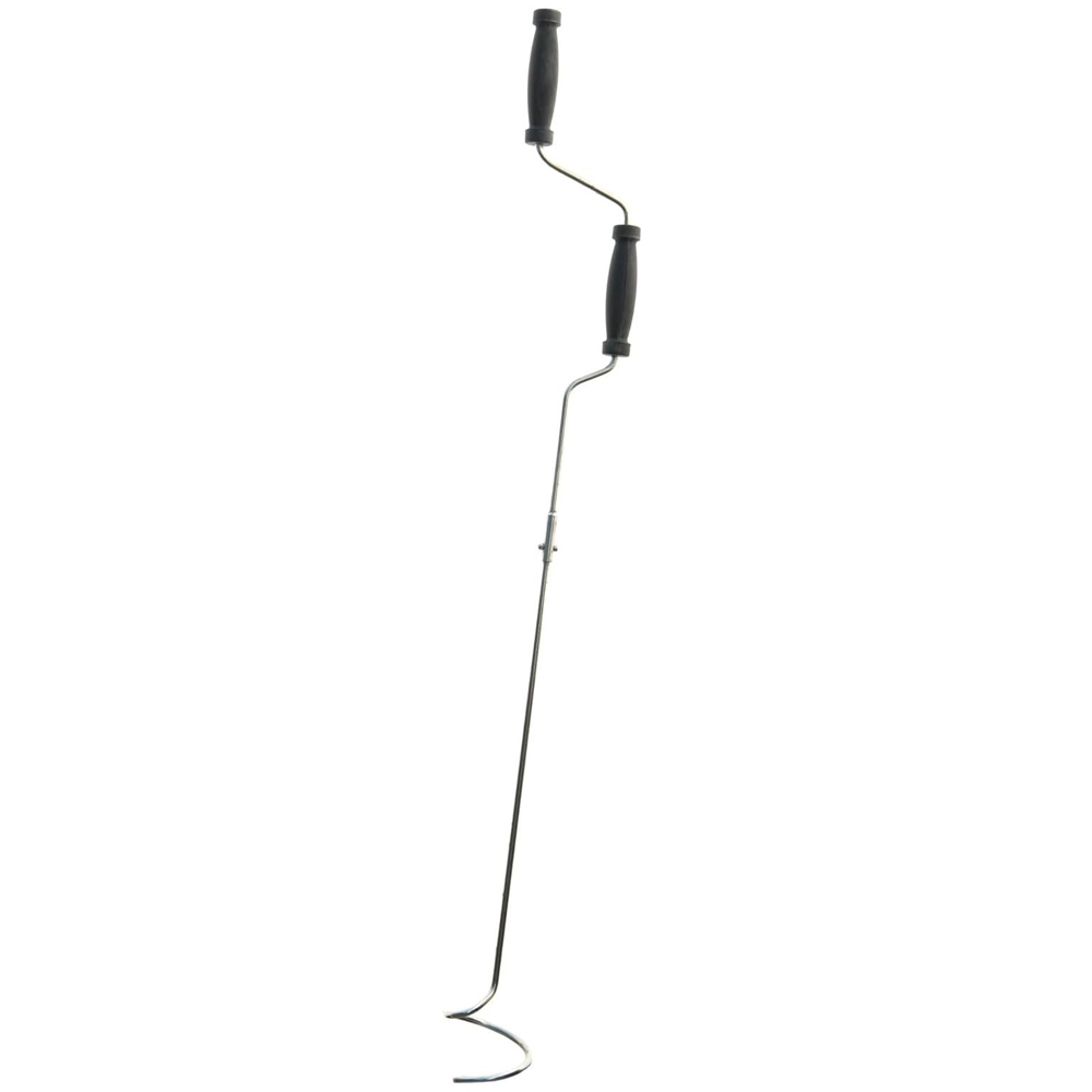 Garden Gear Stainless Steel Thermal Composting Crank, Silver