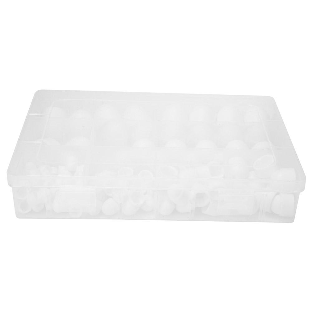 Vestidos 145pcsbox Pe Dome Nut Kit M4 M5 M6 M8 M10 M12 Hex Nut Cap Hardware Fasteners