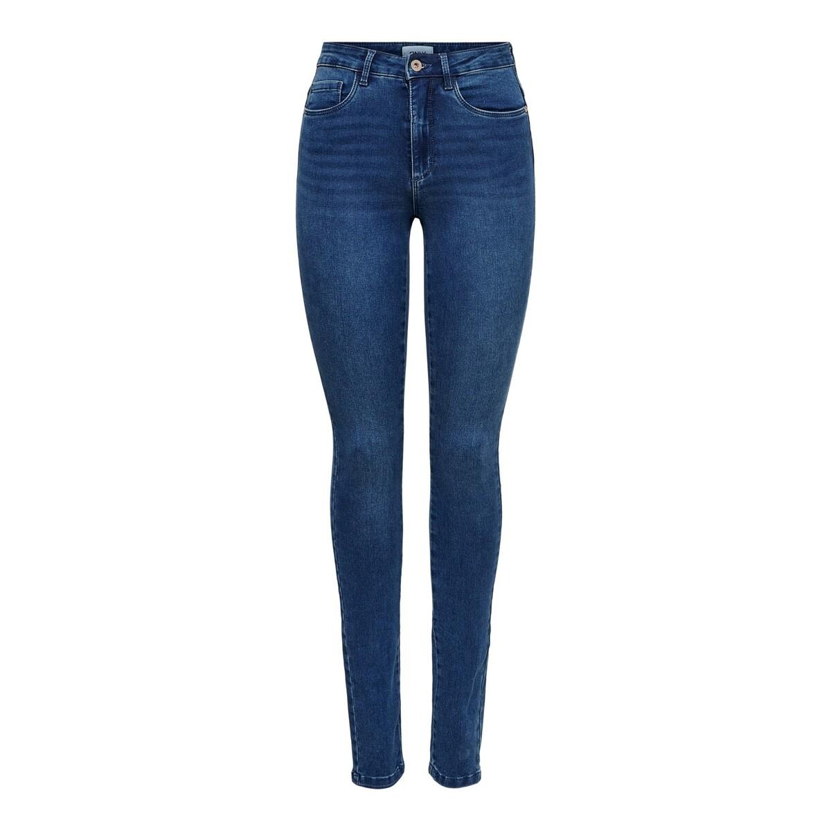 Only Onlroyal High Waist Skinny Fit Jeans Women Blue