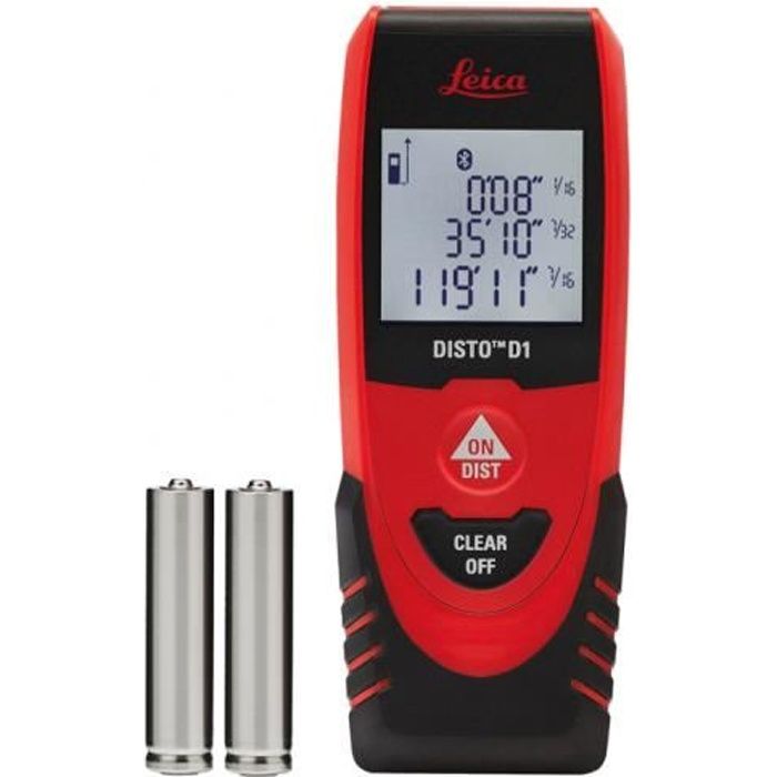Leica LGSD1 DISTO™ D1 Laser Distance Meter 40m Bluetooth®