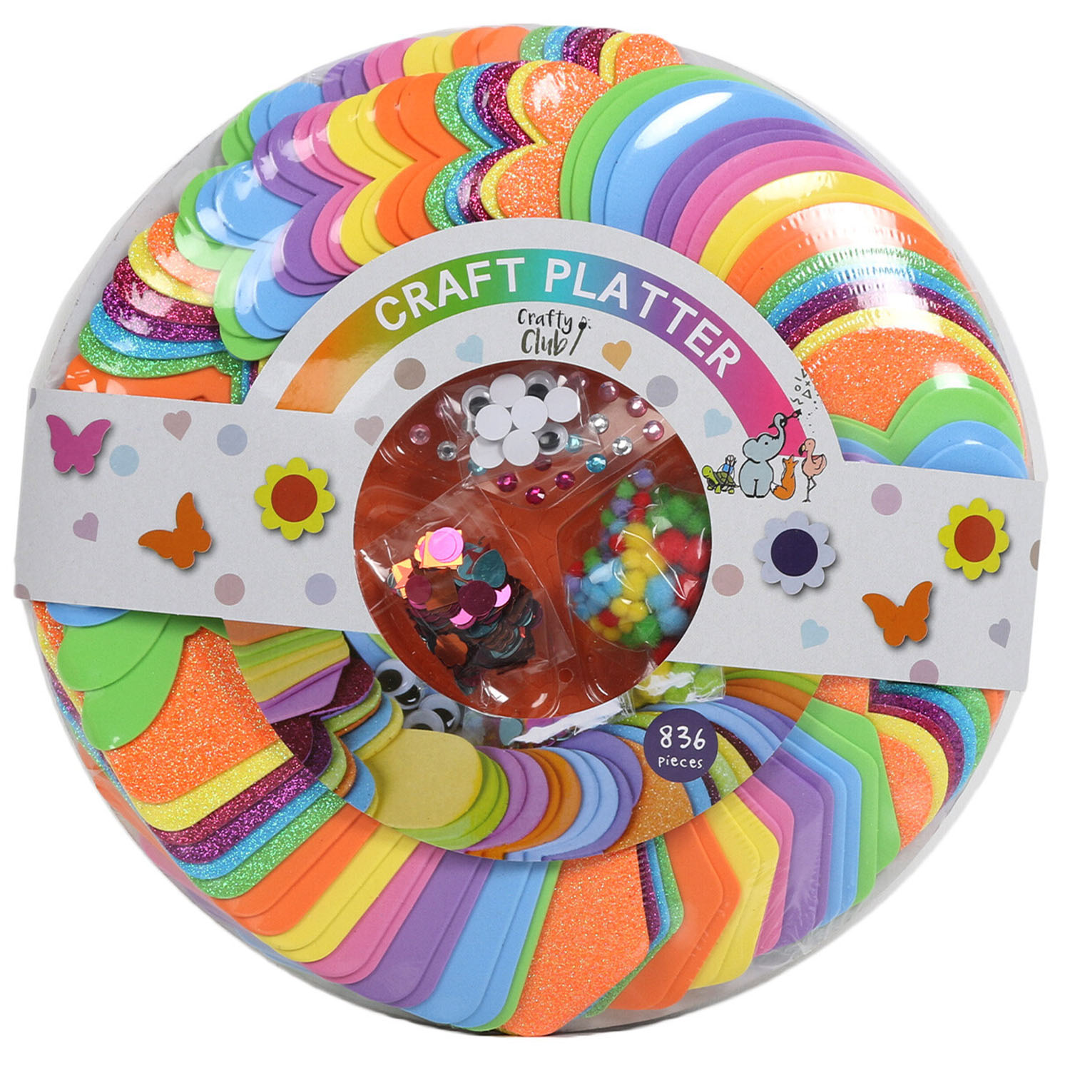 Crafty Club Craft Platter 836 Pack