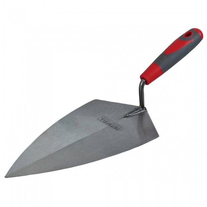 B&Q Faithfull Philadelphia Pattern Brick Trowel Soft Grip Handle 11In Multi Colour (One Size)