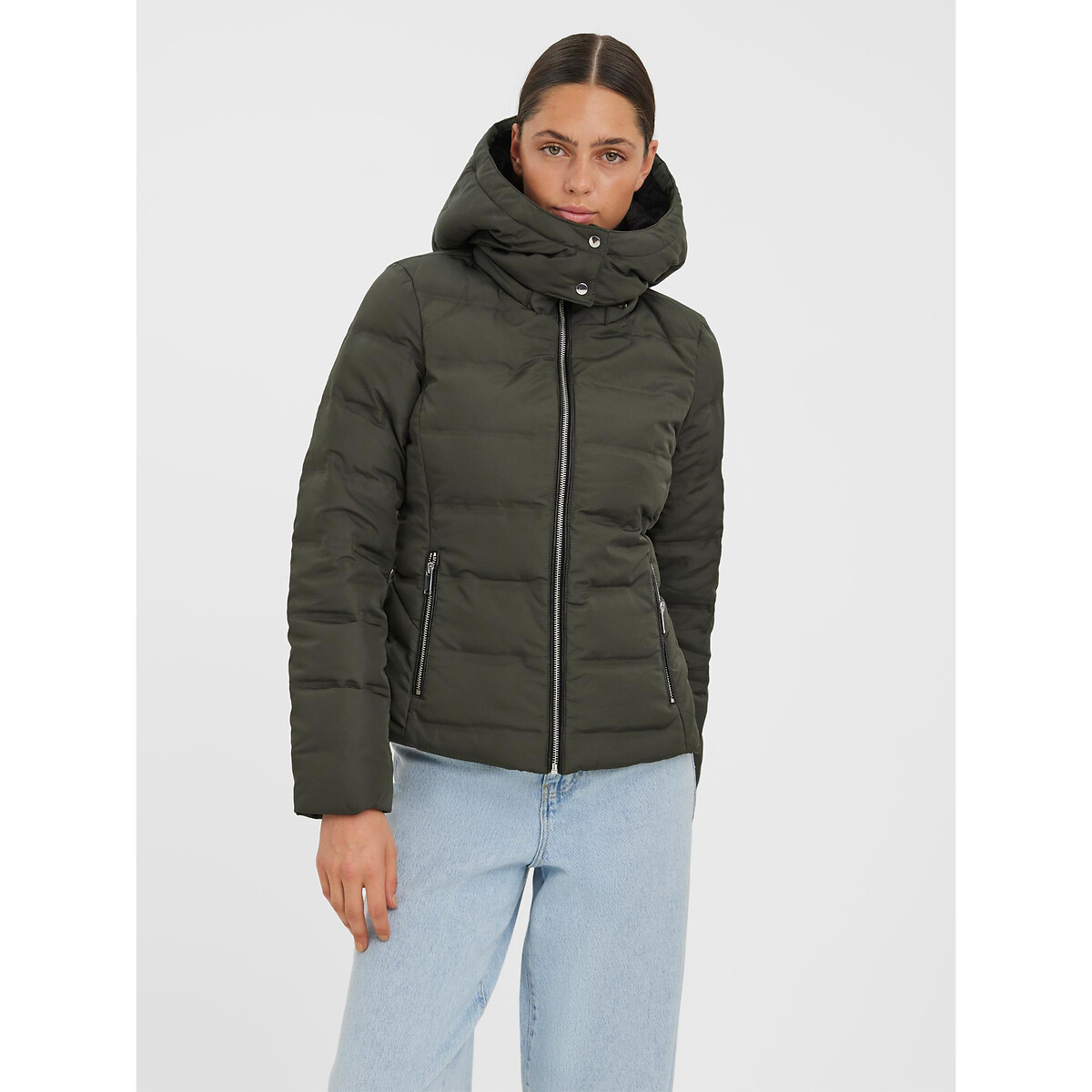 Vero Moda Hooded Quilted Padded Jacket