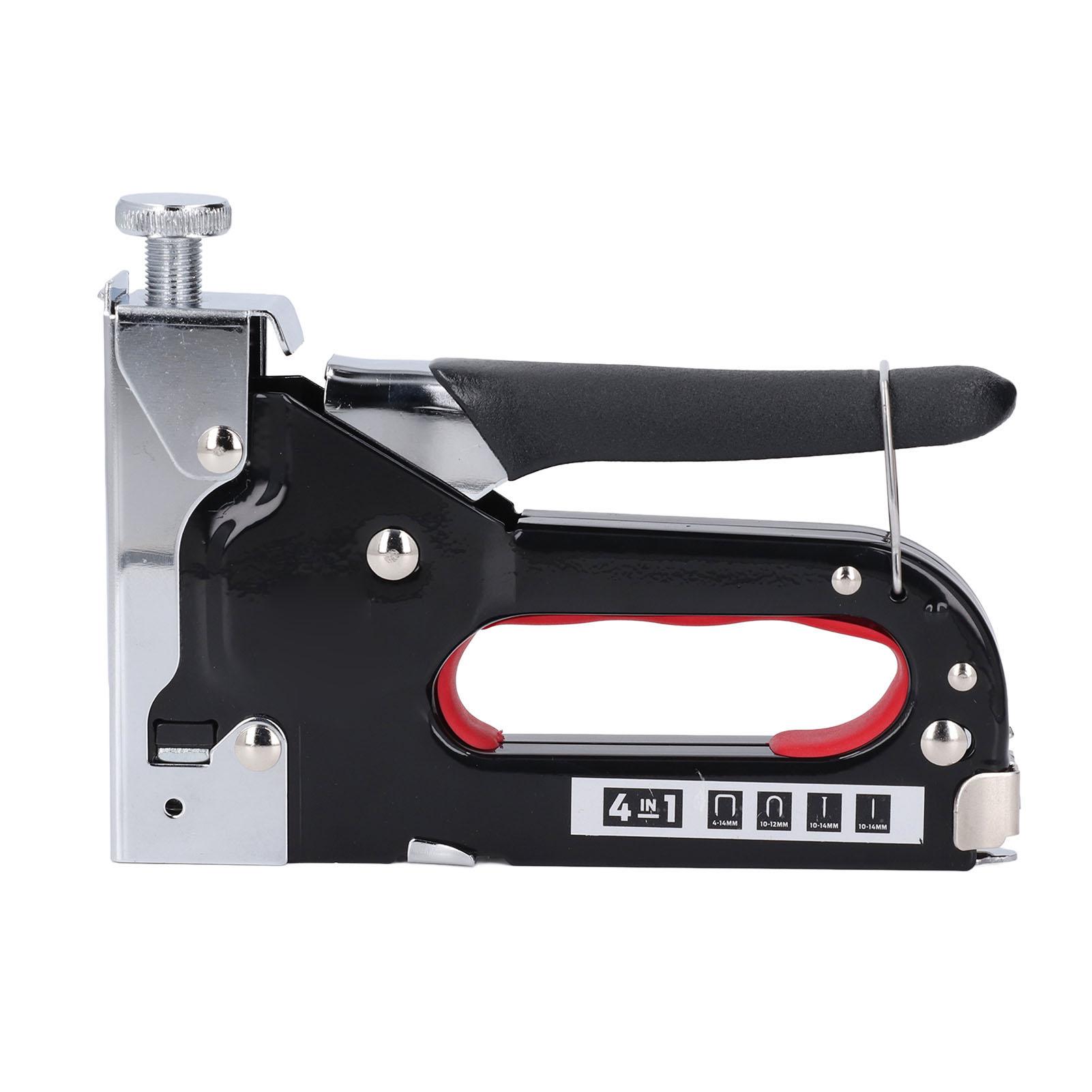Vestidos Upholstery Staple Gun 4 in 1 Power Adjustable Heavy Duty Stapler for Home Renovations Industrial