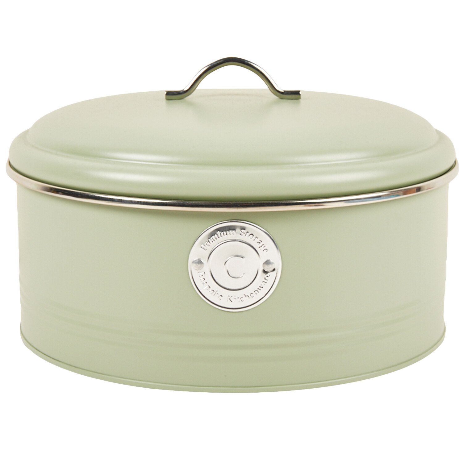 Ribbed Cake Tin - Sage