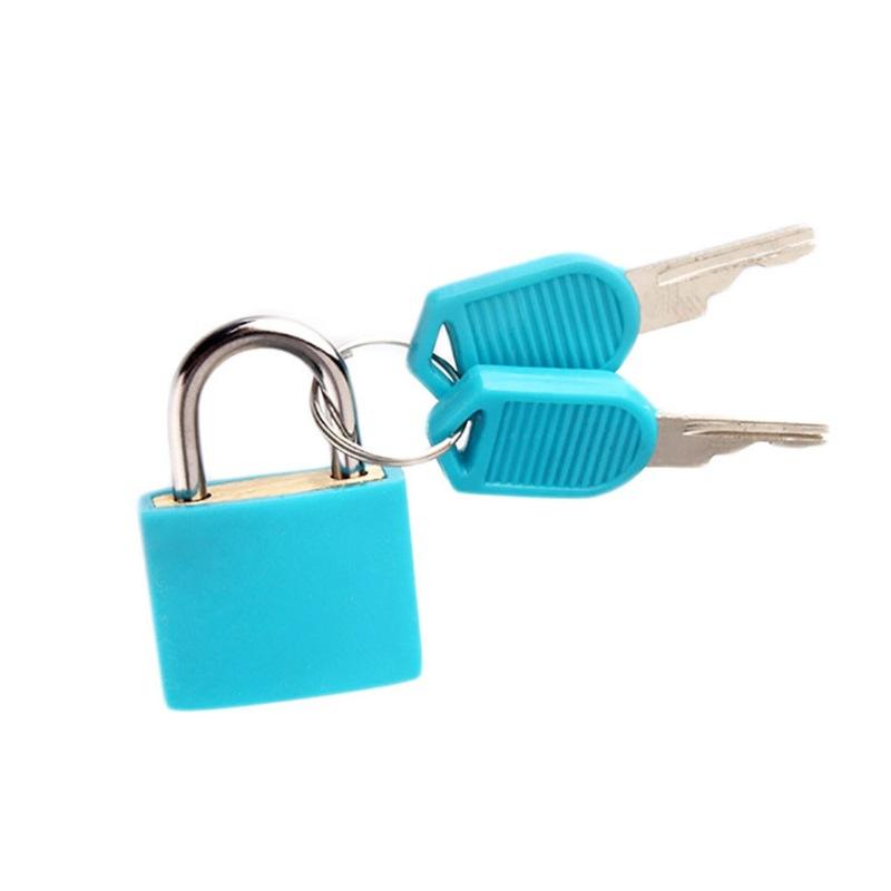 LChome Mini Padlocks with Keys: Multicolor Locks for Luggage and School Gym Storage