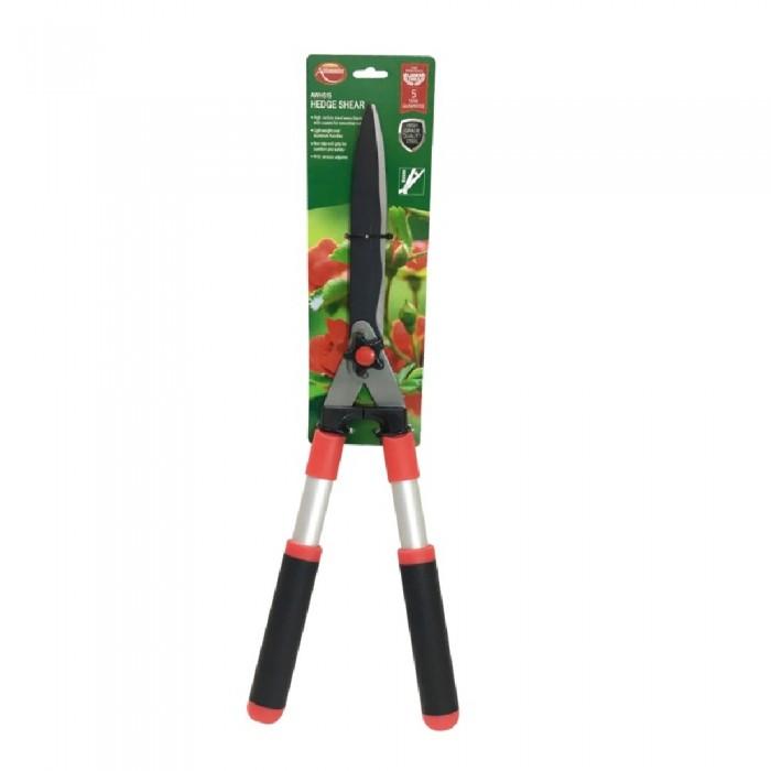 Ambador Wavy Edge Hedge Shear Silver/red/black (One Size)