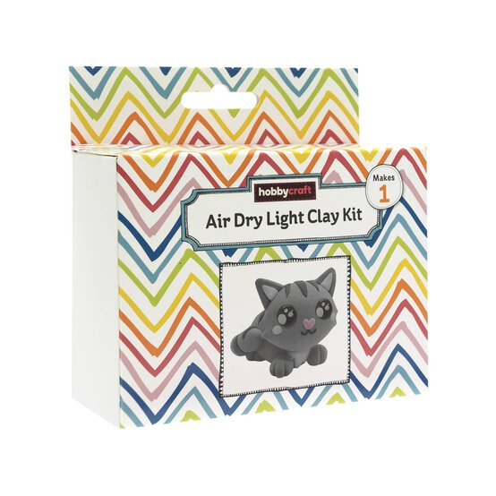 Hobbycraft Cat Air Dry Light Clay Kit