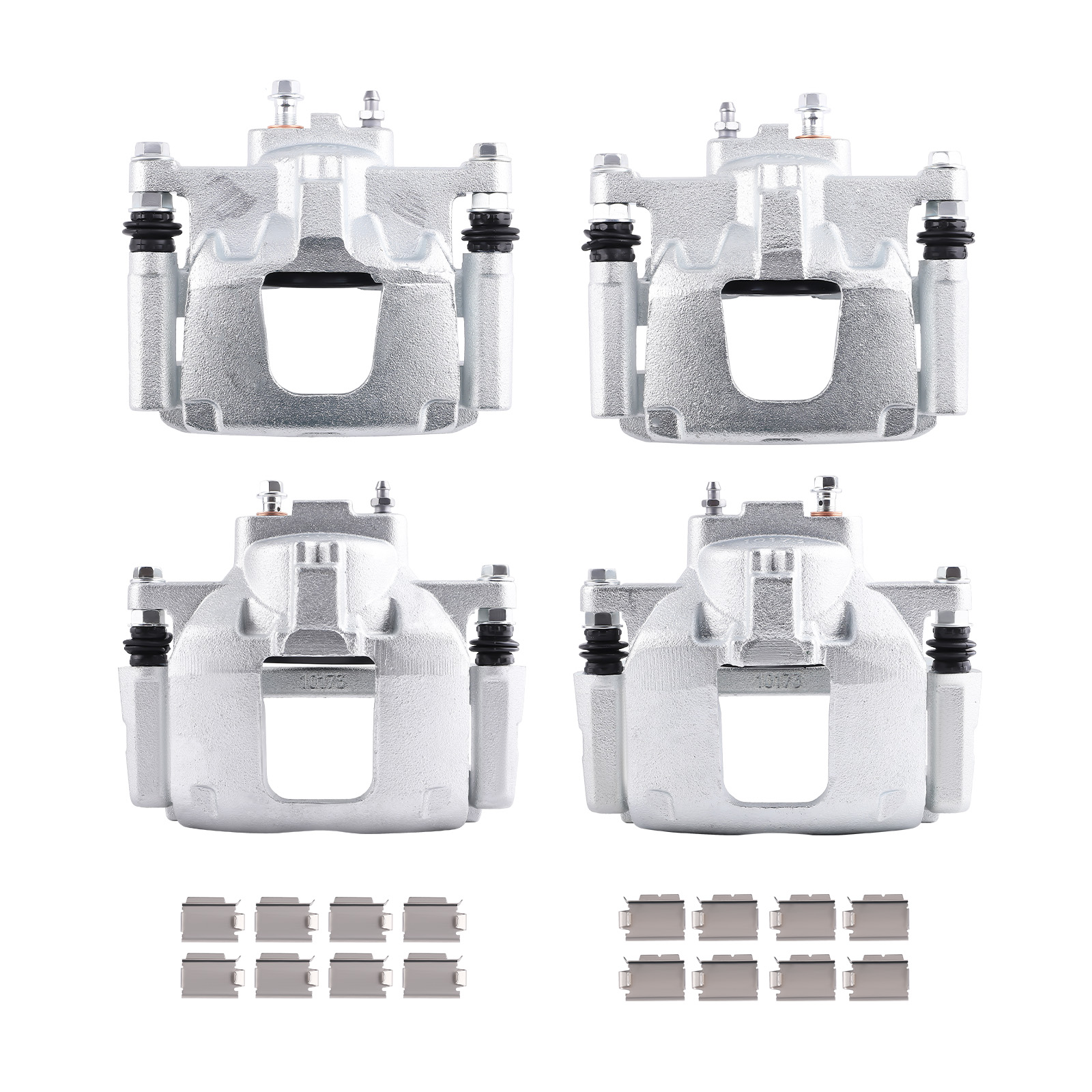 MaXpeedingrods FrontRear Disc Brake Calipers w / Bracket compatible for Jeep Wrangler JK compatible for Dodge Nitro