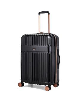 Rock Luggage Selene Suitcases Charcoal - Black