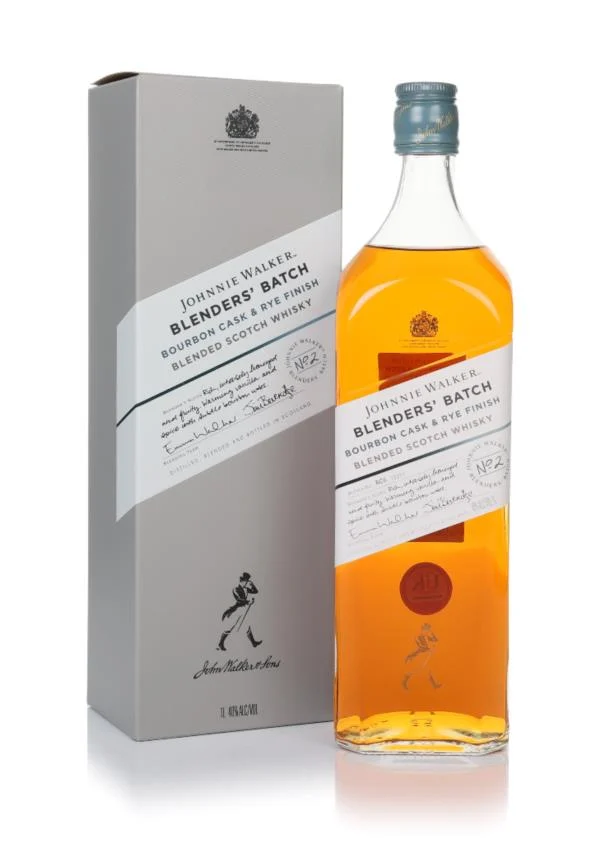 Johnnie Walker Blenders' Batch - Bourbon Cask & Rye Finish 1L 3cl Samp Blended Whisky 3cl Sample