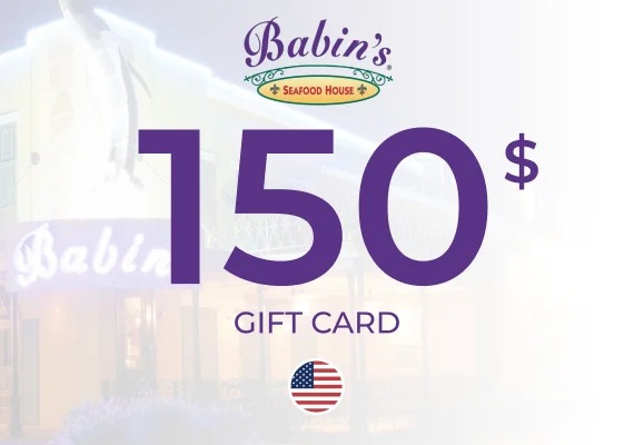 Babin's Seafood House Gift Card 150 Usd Key - United States