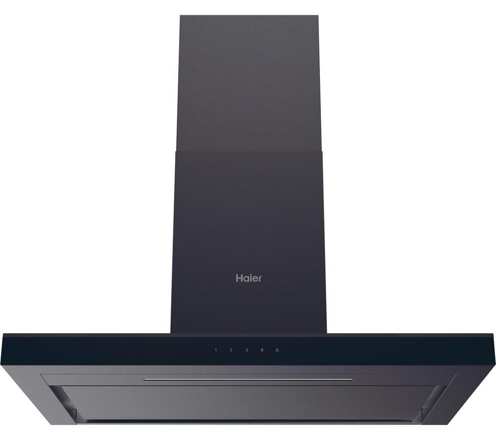 Haier Hats9cbs4b Chimney Cooker Hood - Black, Black