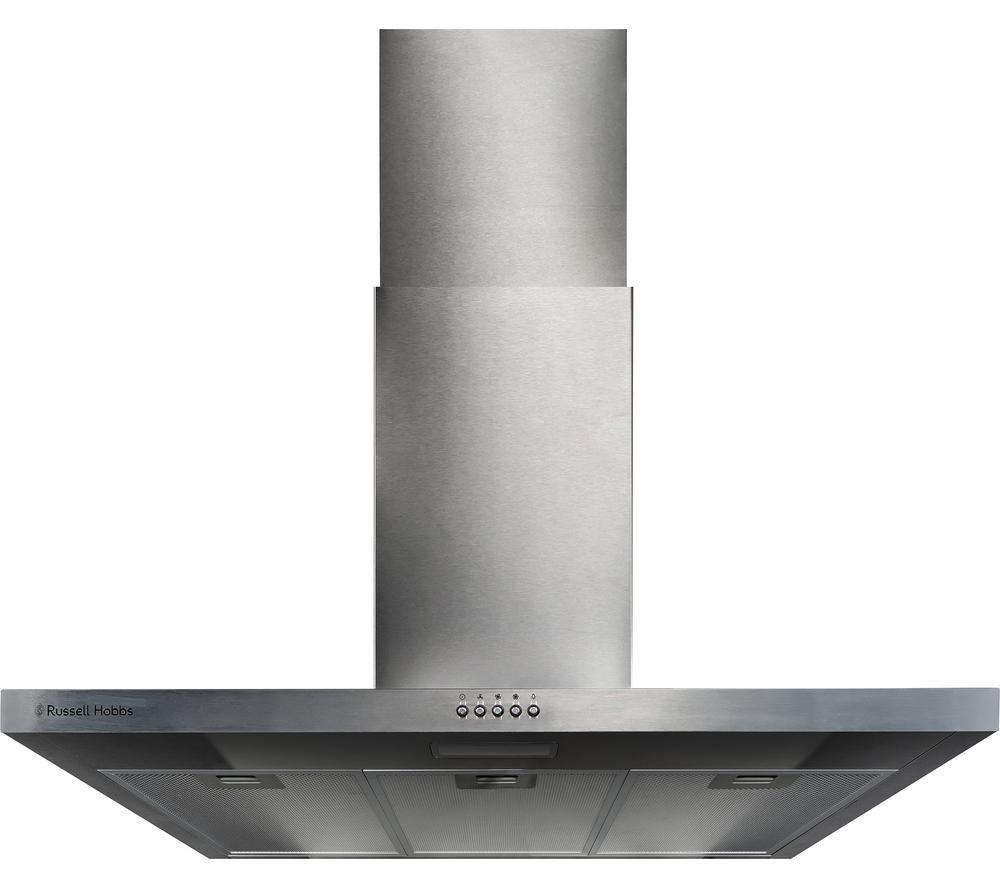 Russell Hobbs Rhtch900b1ss 90cm Cooker Hood - Silver
