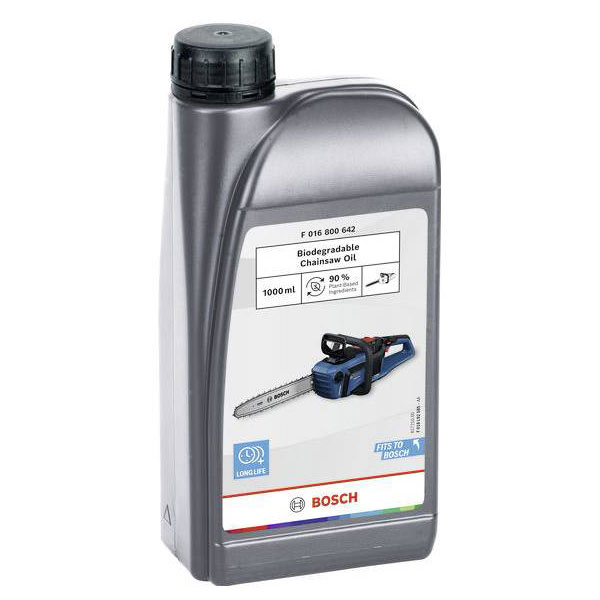 Bosch Biodegradable Chainsaw Oil 1 Litres