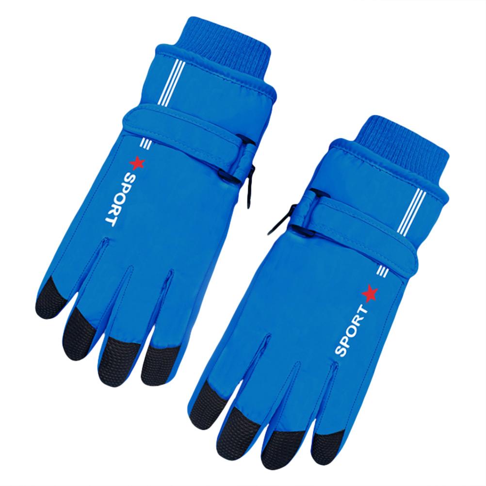 Fishine Kids Mittens Winter Gloves Snow Gloves Waterproof Thermal Windproof Gloves Cold Weather Warm Gloves