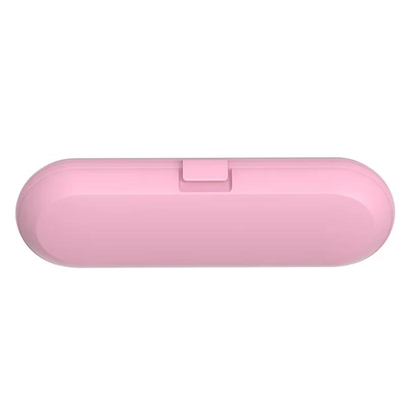 LChome Toothbrush & Toothpaste Holders with Protective Cover, Portable Travel Case for Oral B Electric Toothbrush Handle Storage Box