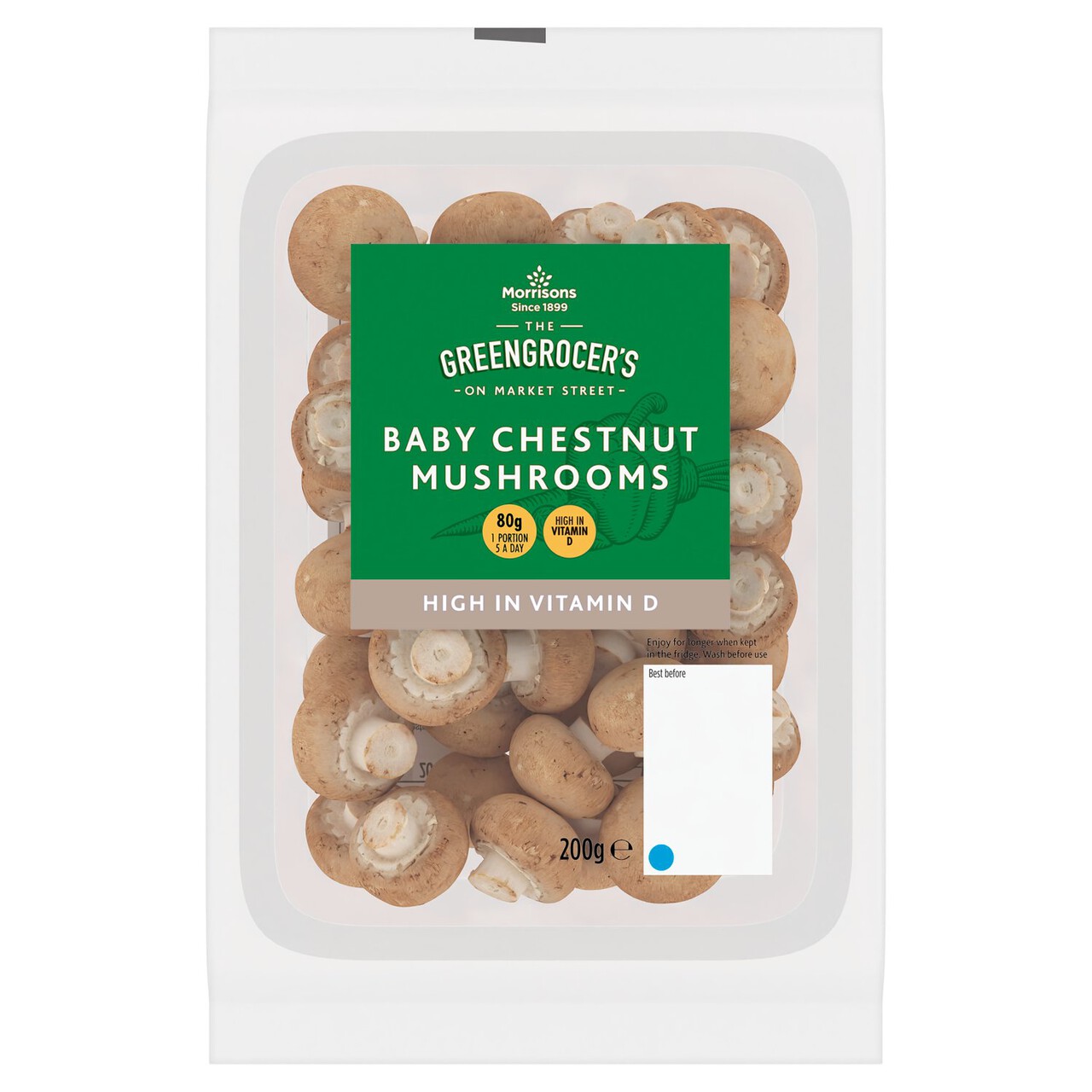Morrisons Baby Chestnut Mushrooms