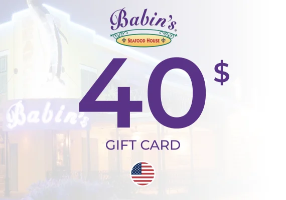 Babin's Seafood House Gift Card 40 Usd Key - United States