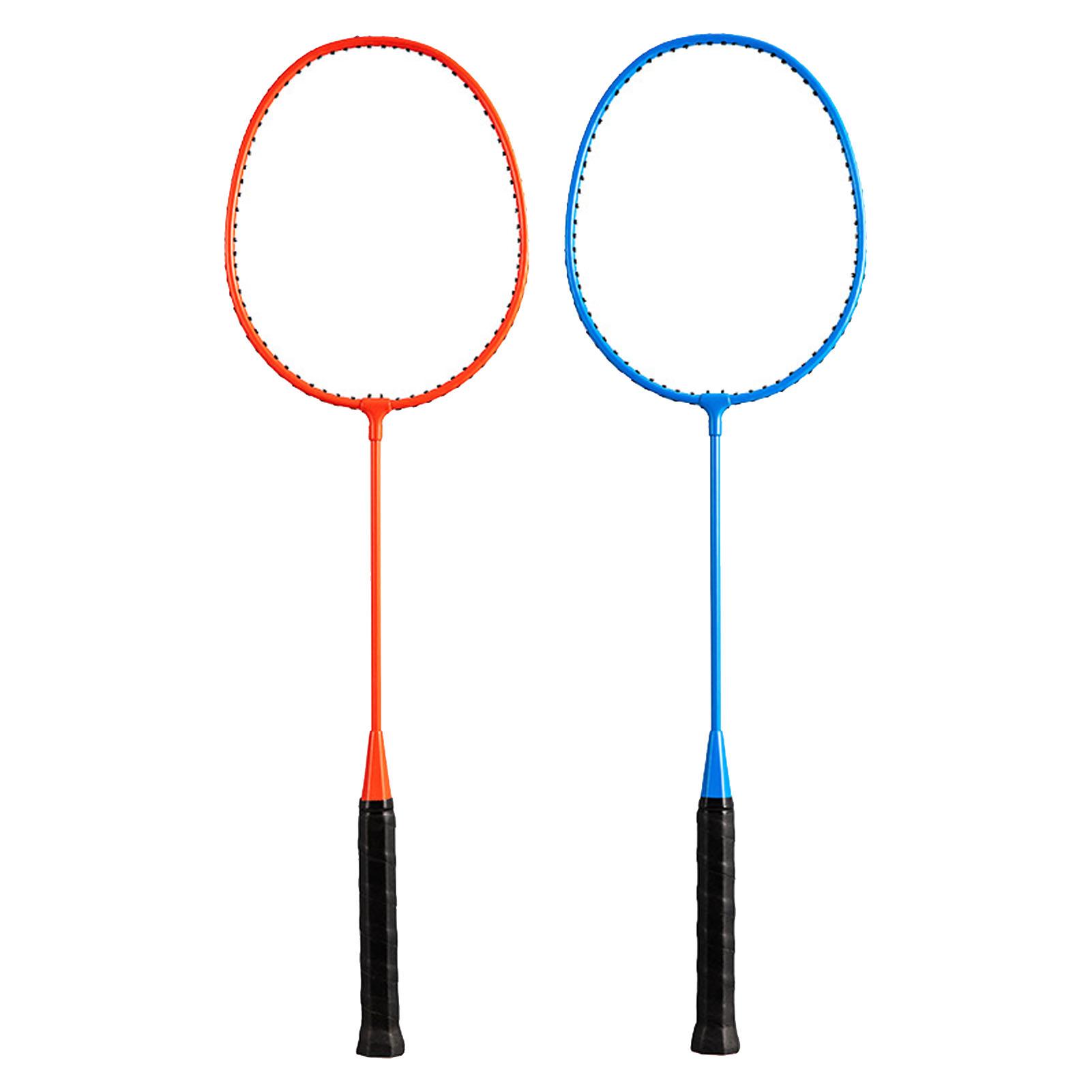 Wosawe Outdoor Sports Badminton Rackets Alloy Lightweight Elastic T Support Badminton Racquets for Professionals