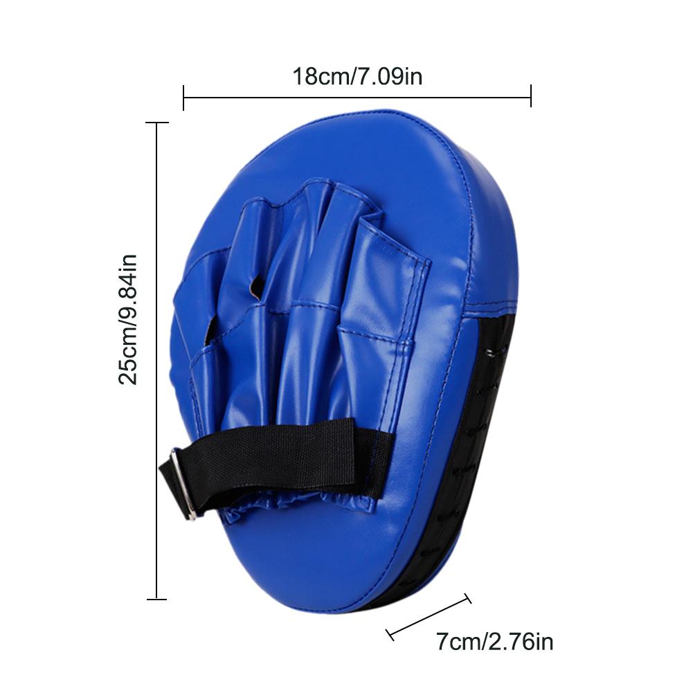 Binchi Keji Travel PU Leather Boxing Focus Pad Kickboxing Punch Mitts for Kicking Boxing Shield Training Boxing Hand Target for Martial Arts