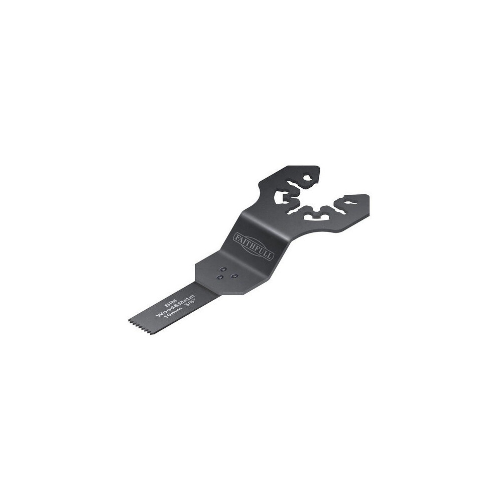 Faithfull - Multi-Functional Tool Flush Cut Wood/bi-Metal Blade 10mm