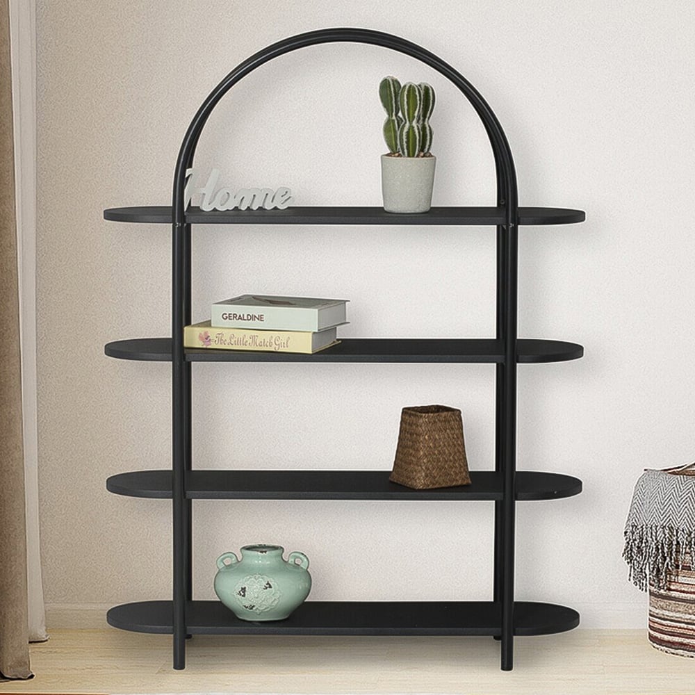 Baltimore Arch Shelving Unit - Black