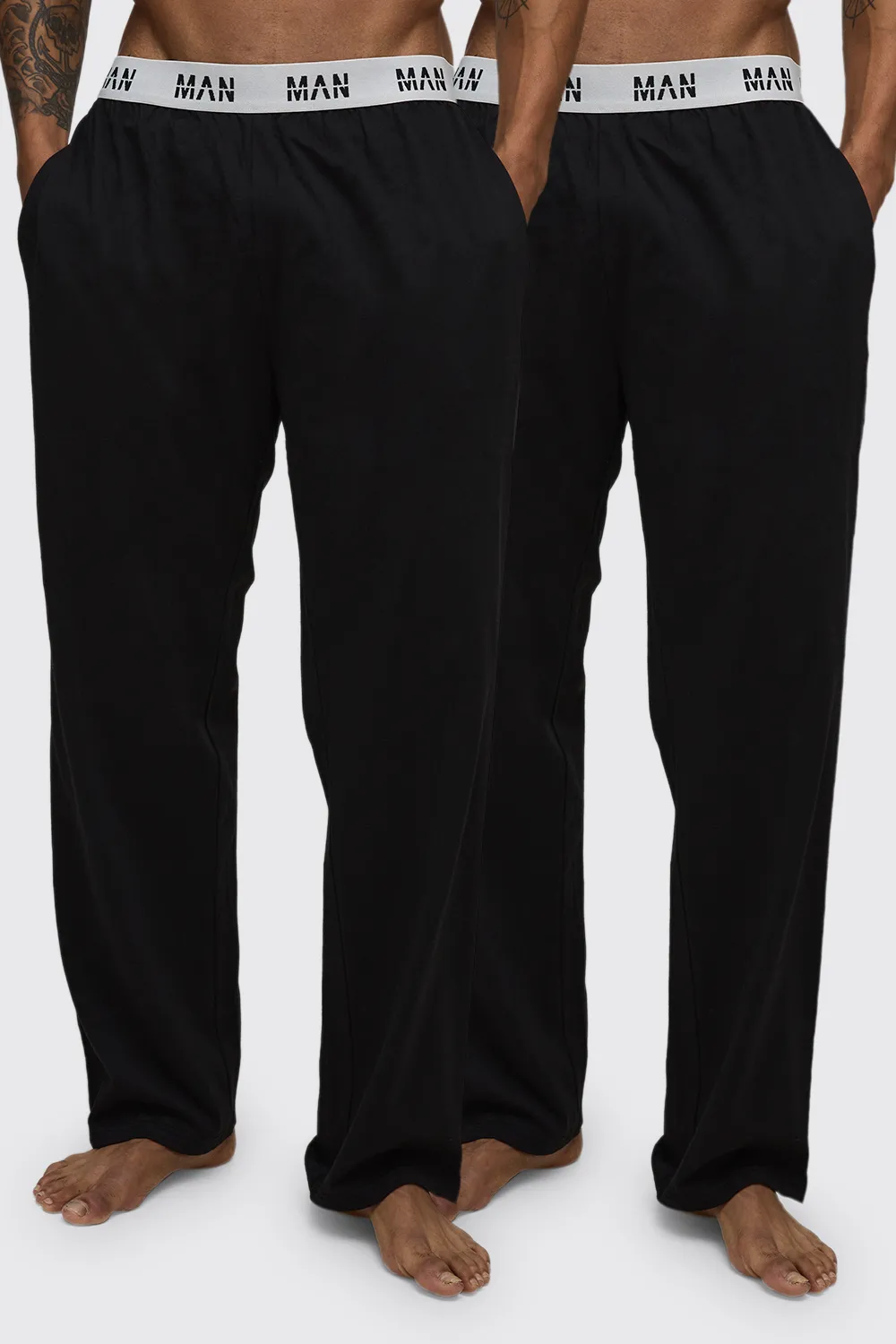 BoohooMAN Men's 3 Pack Man Loungewear | boohooMAN