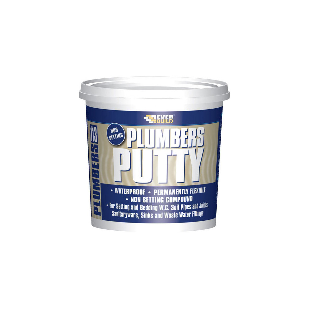 Everbuild Plumber's Putty 750g Evbplumb750