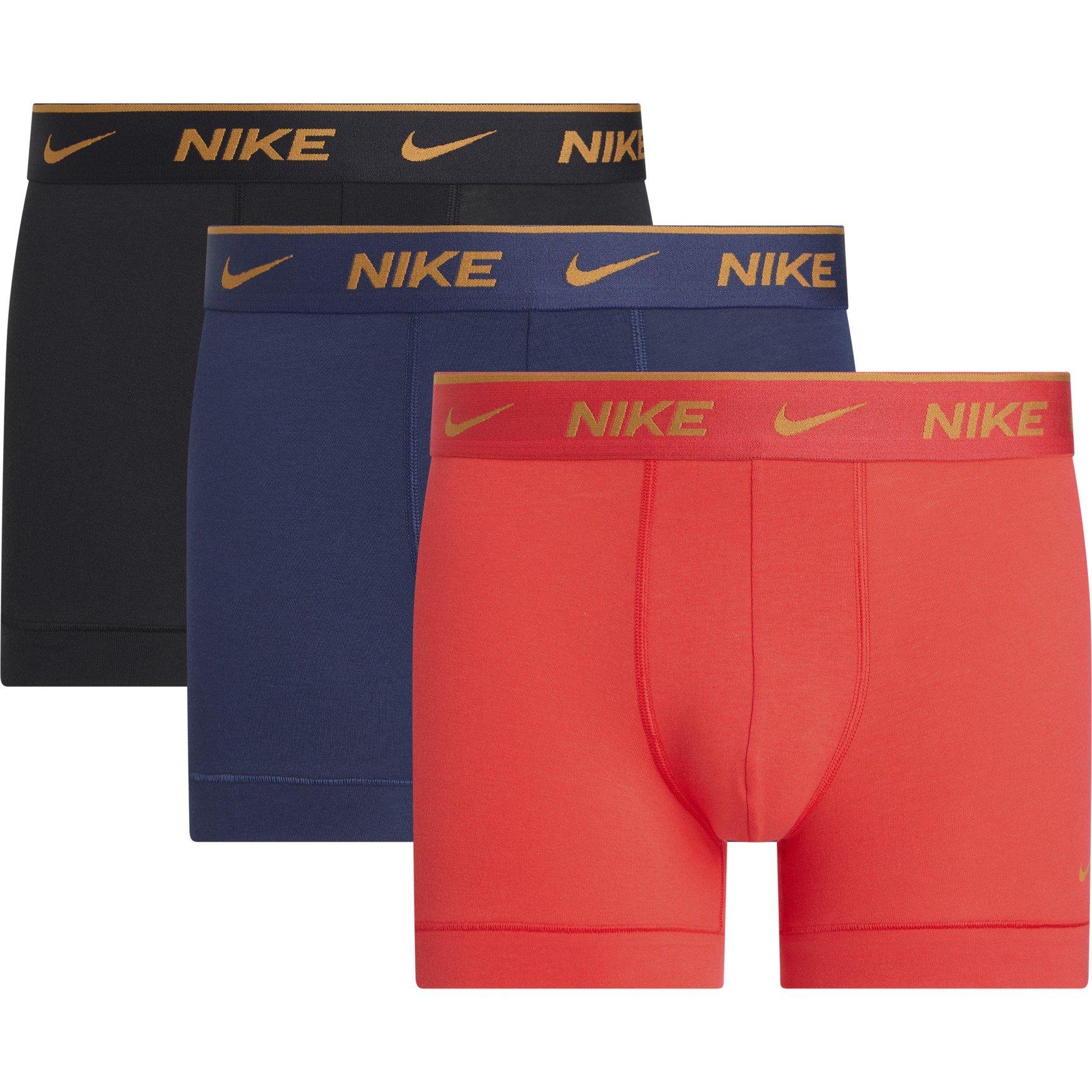 Nike 3 Pack Everyday Cotton Trunks Mens - Multi