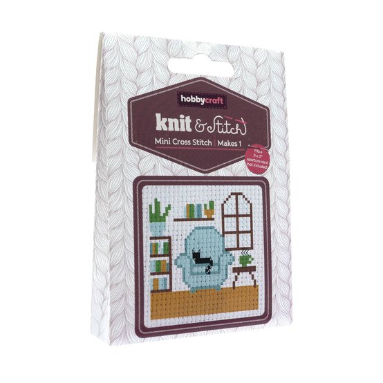 Hobbycraft Mini Home Cross Stitch Kit