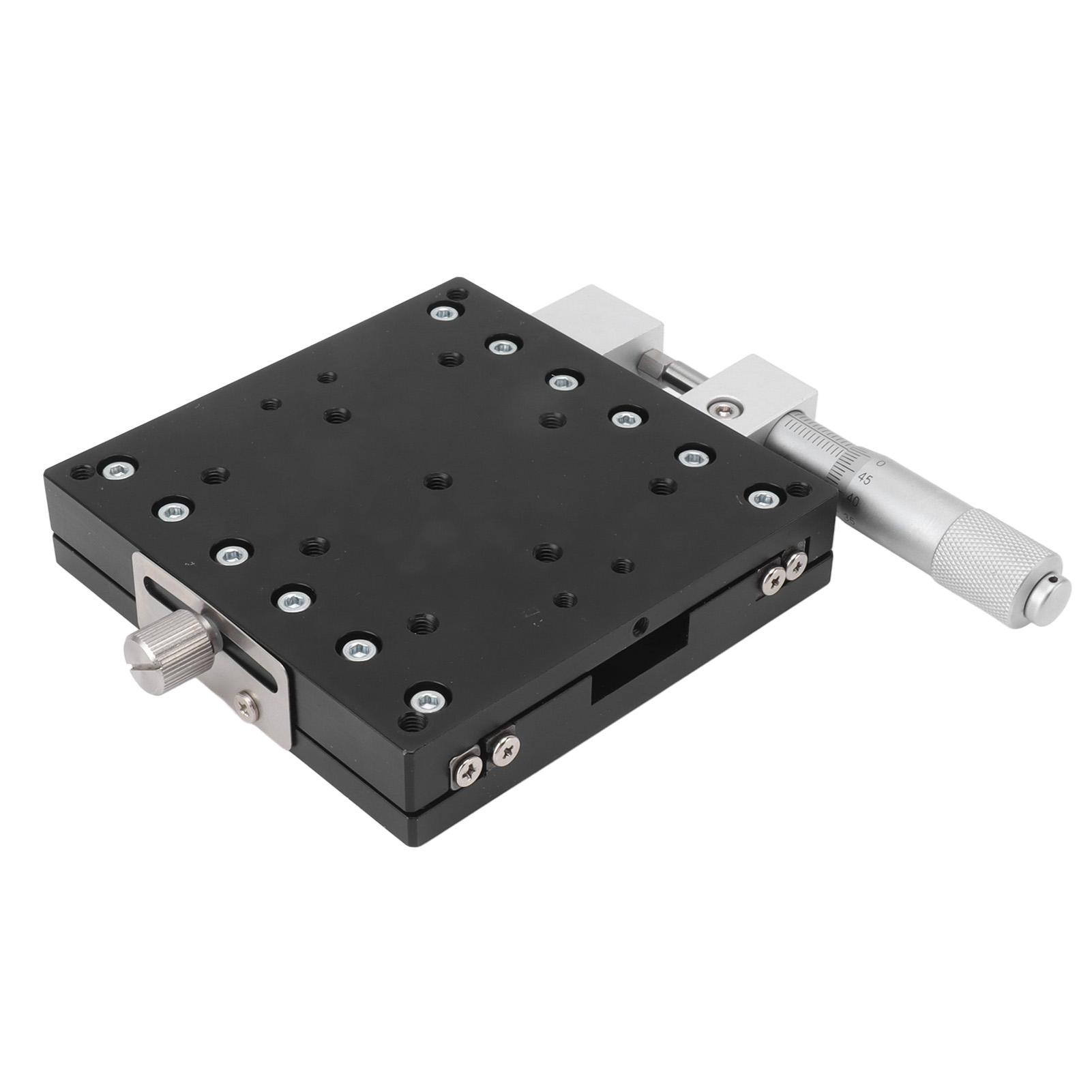 Vestidos X Axes Slide Stage Cross Roller Manual Fine Tuning Sliding Table Aluminum Alloy Axes Trimming