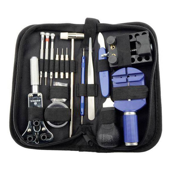 Brüder Mannesmann 16 Piece Clockmaker Tool Set