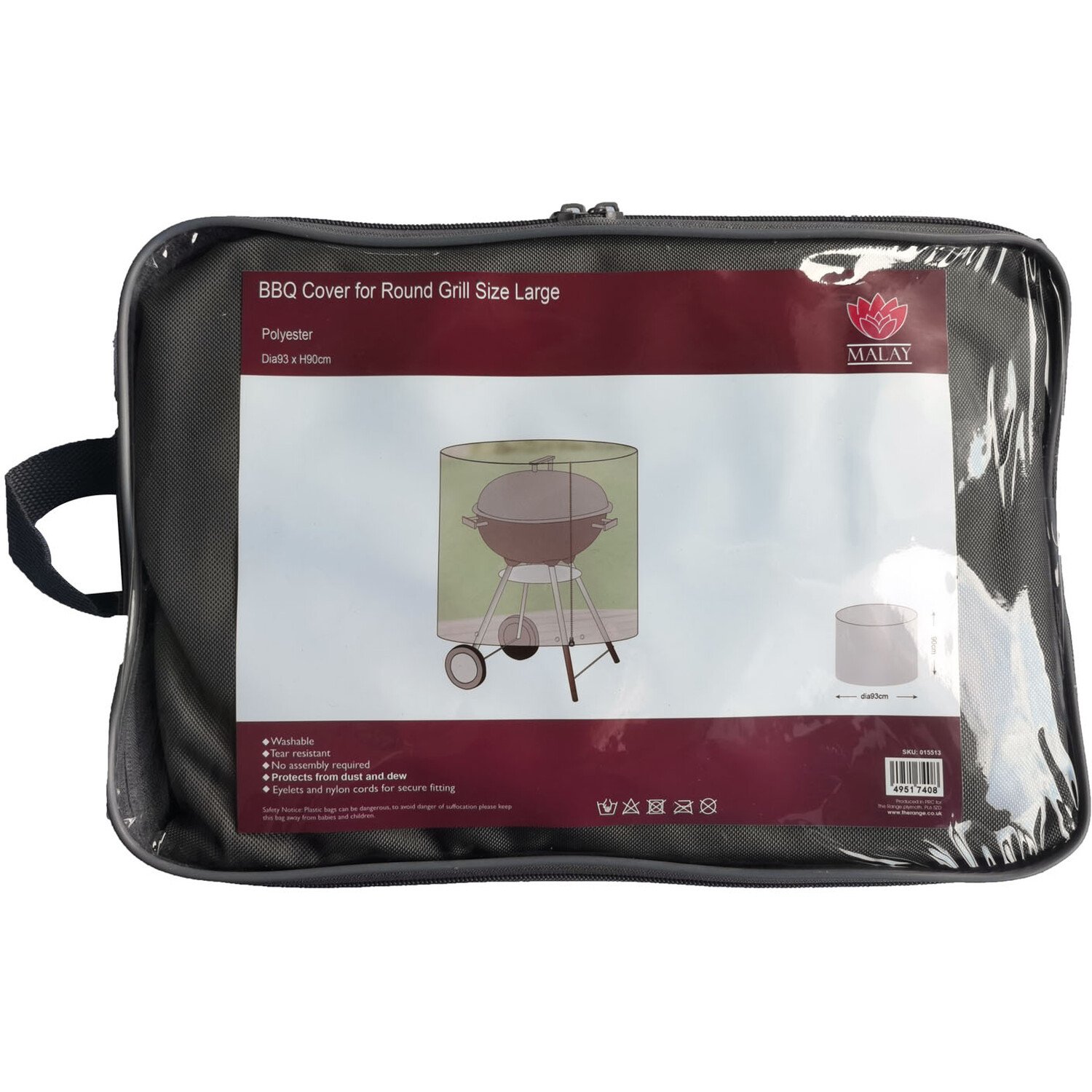 Malay Bbq Cover - 90cm / 93cm