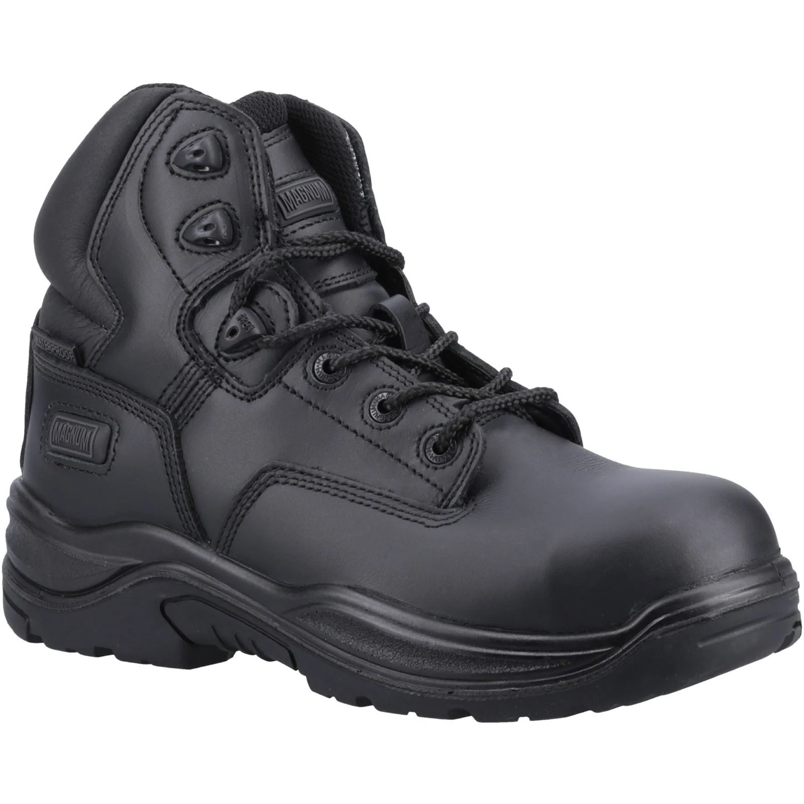 Magnum Responder Leather Black Safety Boots