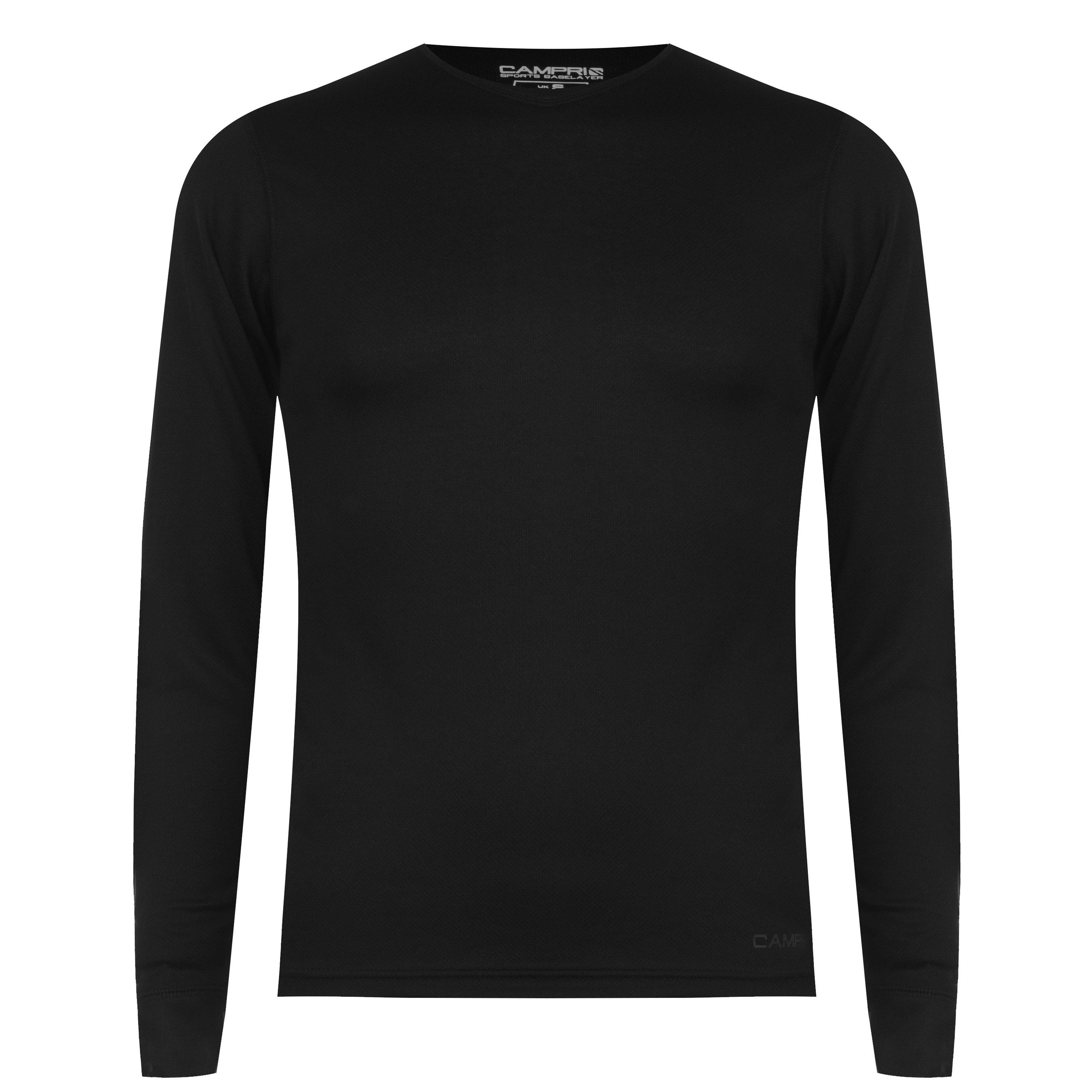 Campri Thermal Baselayer Top Mens - Black