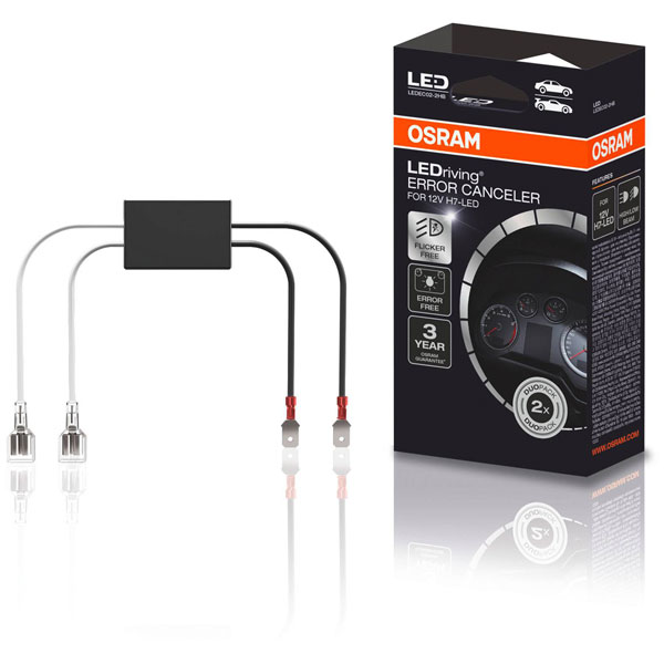 OSRAM Ledec02-2hb Type Canbus Resistor For Vehicle Lighting Sockets