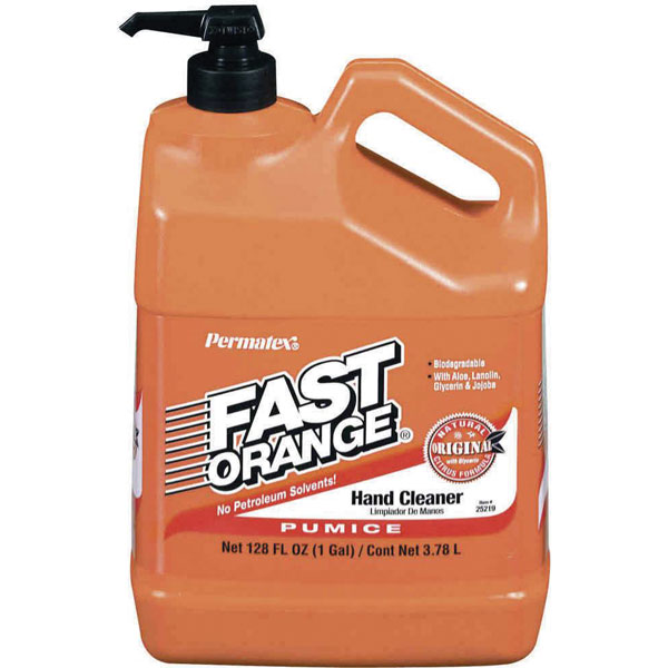  Fast Orange Pumice Lotion Workshop Garage Hand Scrub Cleaner 3.7 Litre
