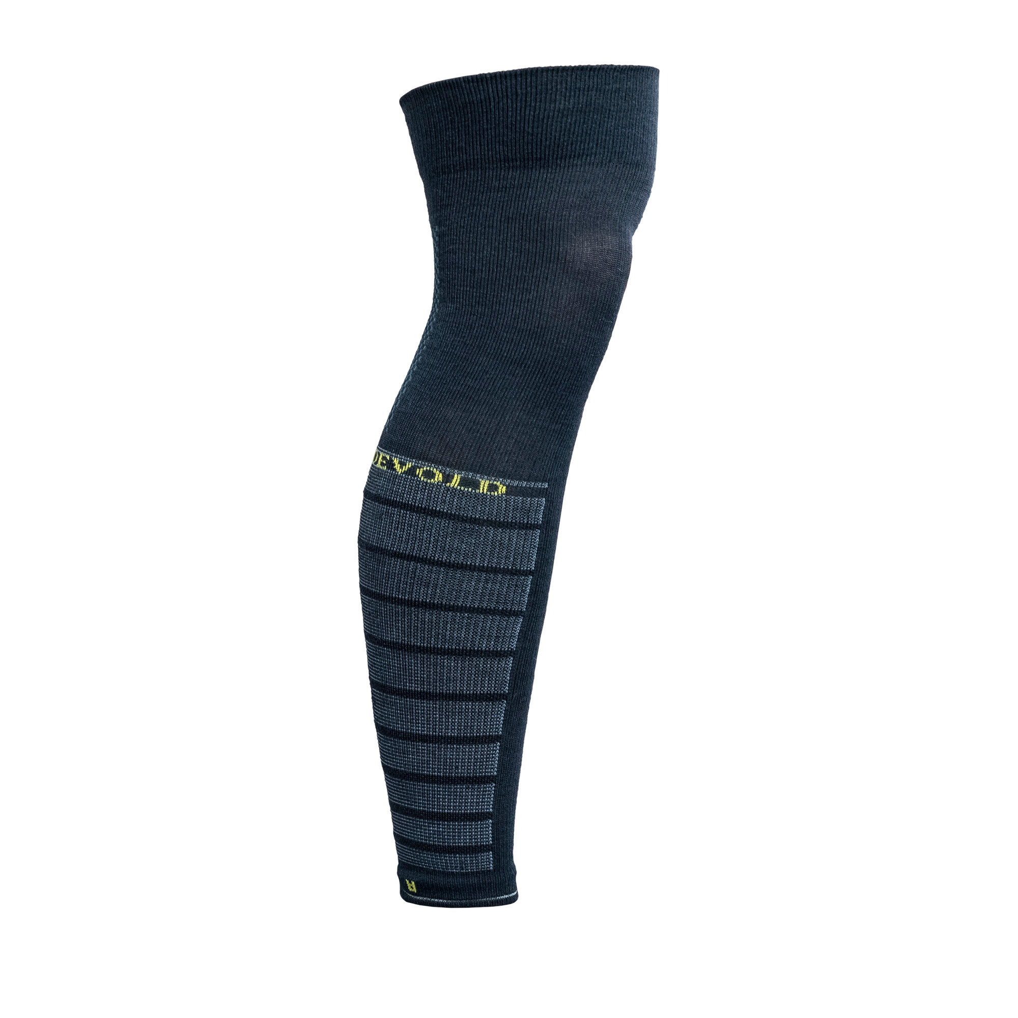 Devold Running Calf Thigh Leg Warmers | Blue | S