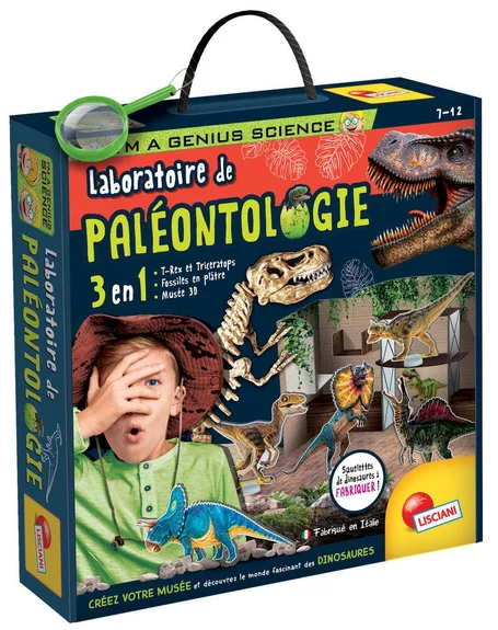ToySphere Kit Scientifique - Laboratoire De Paléonthologie 3 En 1